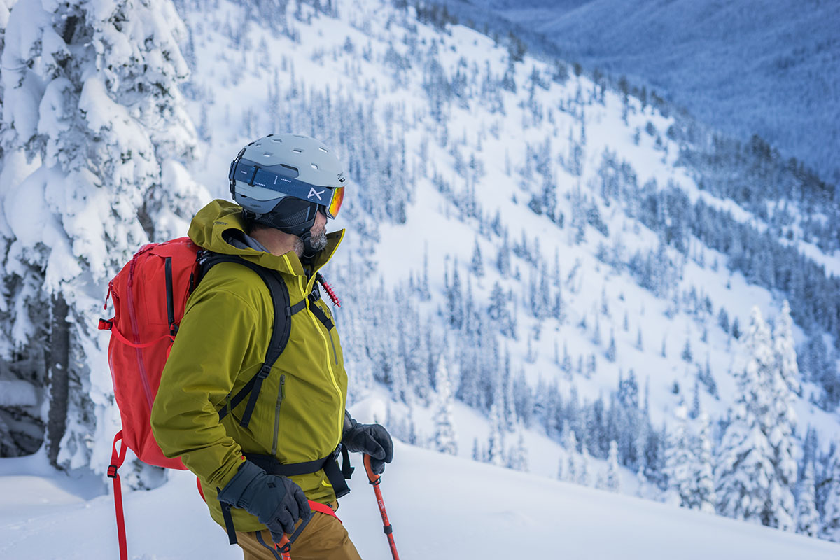 Smith Quantum MIPS helmet (in the backcountry)